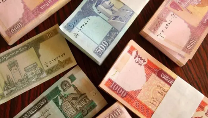 تصویر پیشنهادی از اسکناس افغانی و یورو