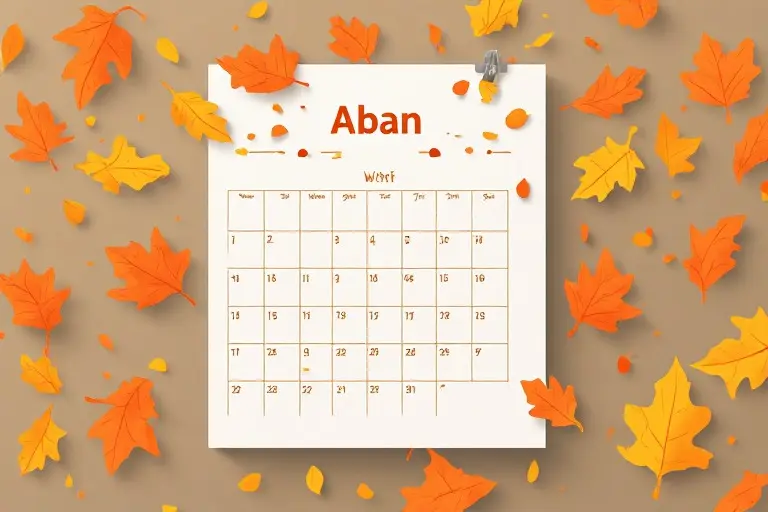 آبان ۱۴۰۵ چند روز تعطیل دارد؟